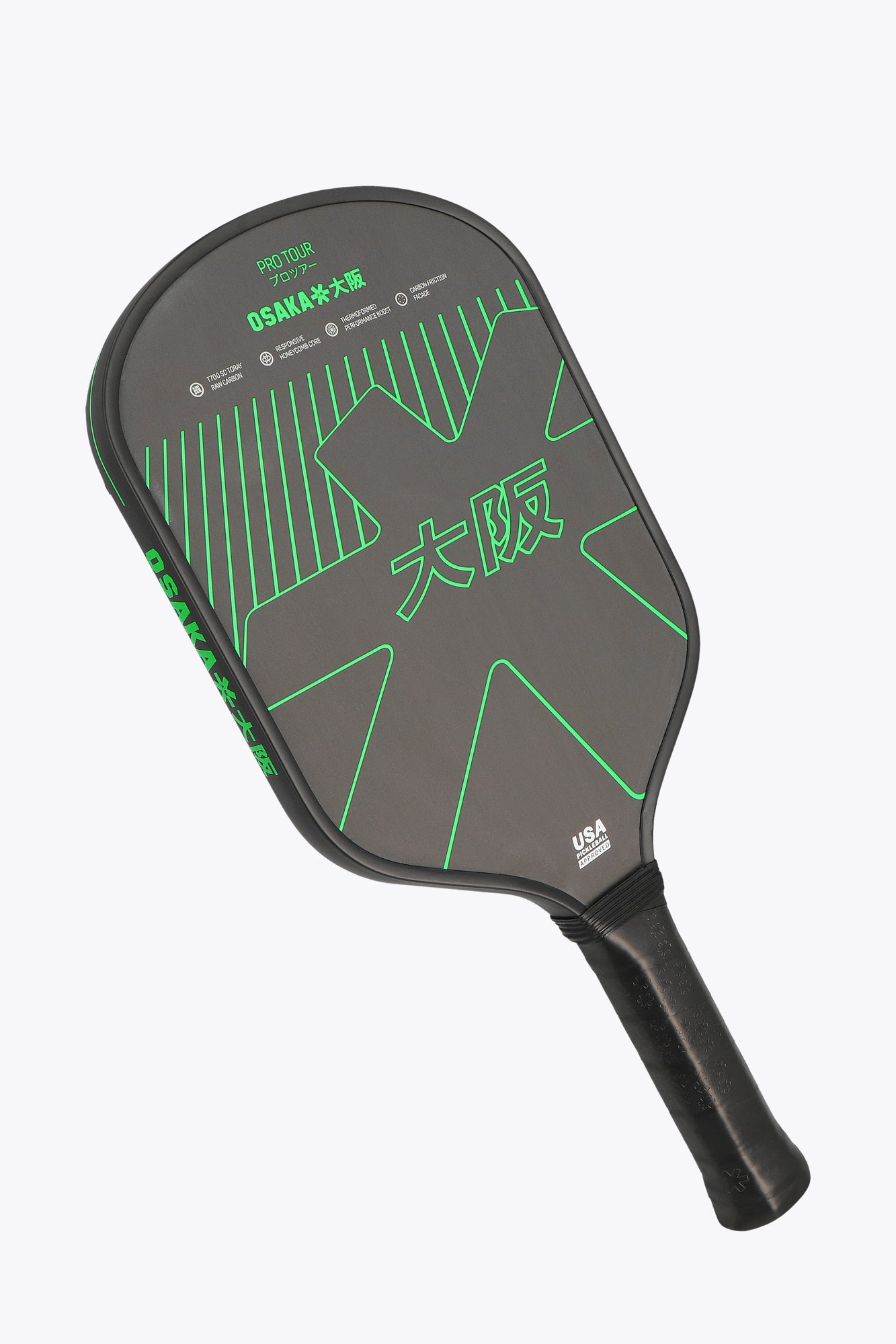 osaka-pickleball-paddle-pro-tour-iconic-black image 2