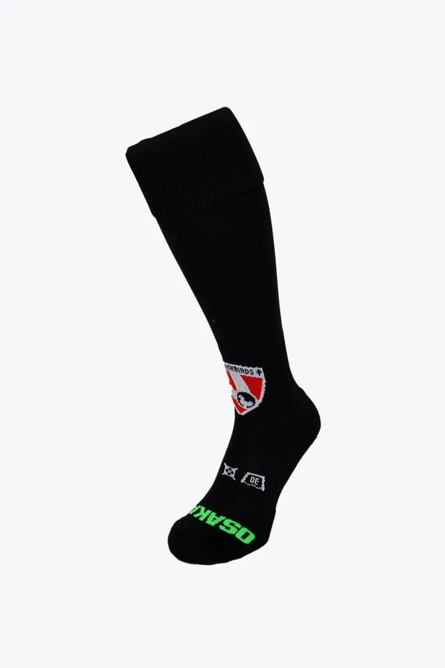 osaka-x-blackbirds-calze-hockey-retro-edition-nere-unisex image 1