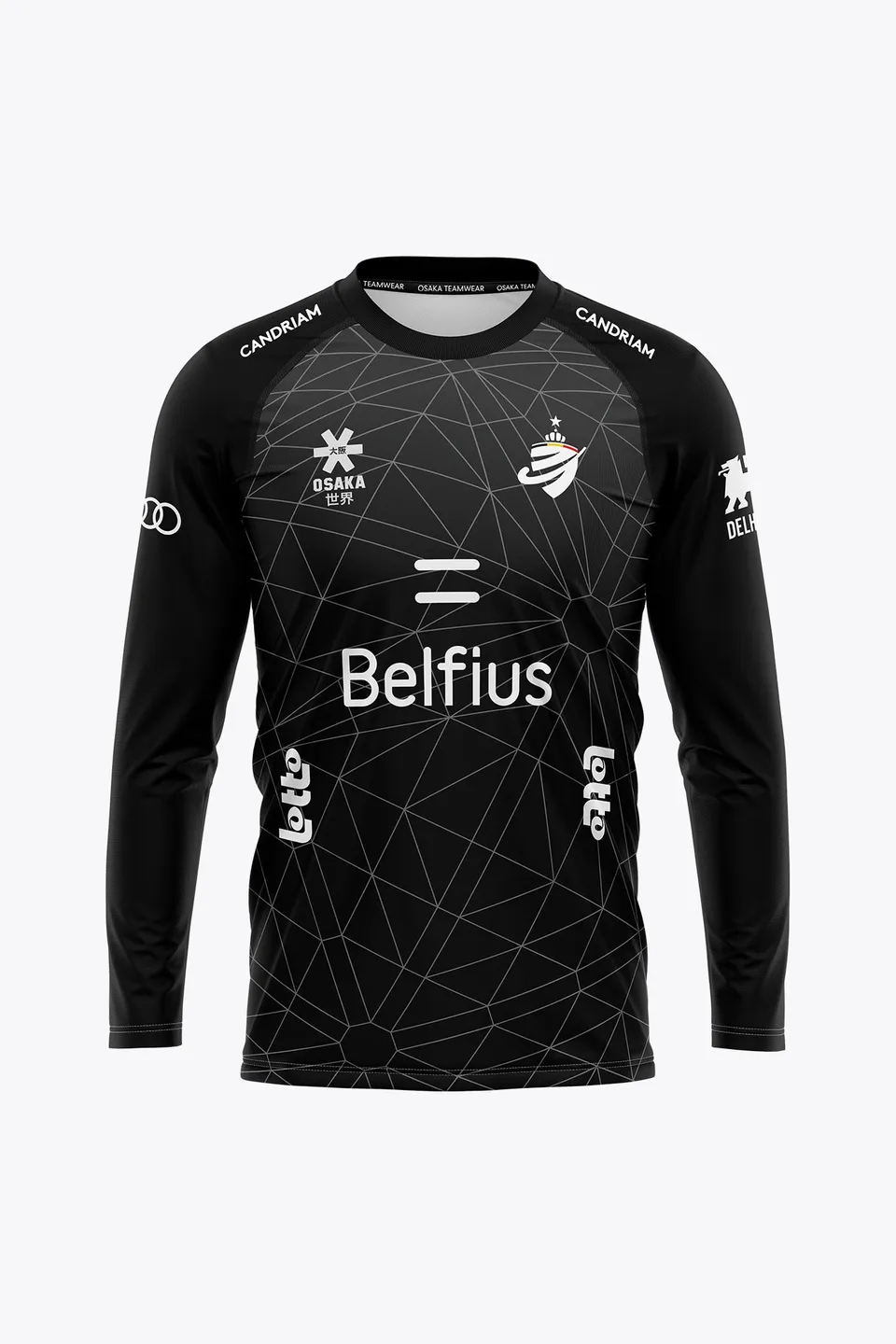 osaka-maglia-portiere-belgio-donna-manica-lunga-2026-edition-black image 1