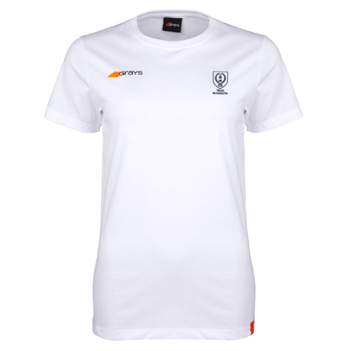 grays-plymouth-hc-tangent-tee-donna-bianca-cotone-bio image 1