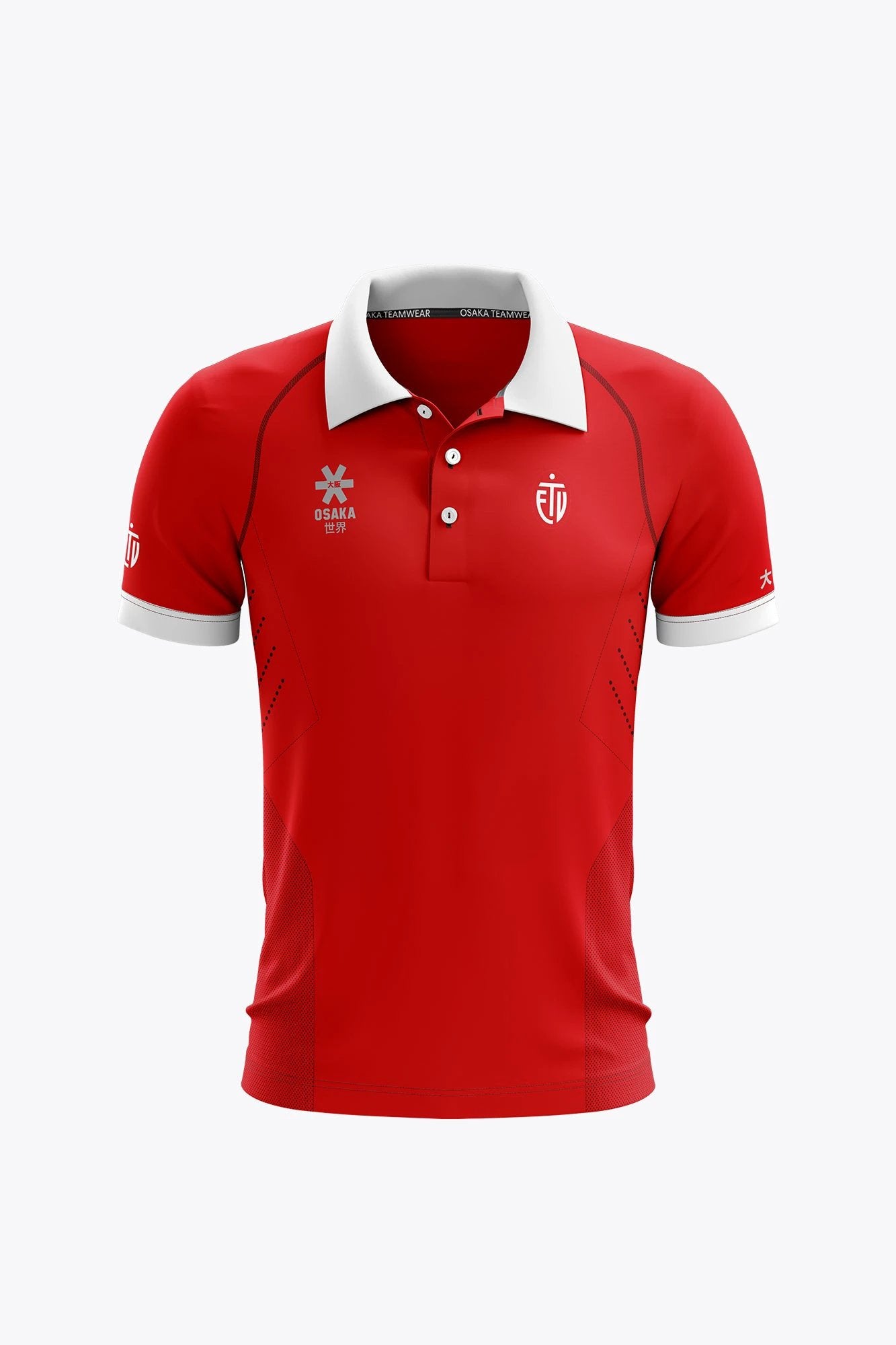osaka-etv-polo-jersey-hockey-red image 1