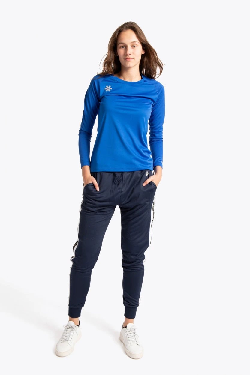 osaka-women-training-tee-manica-lunga-royal-blue image 6