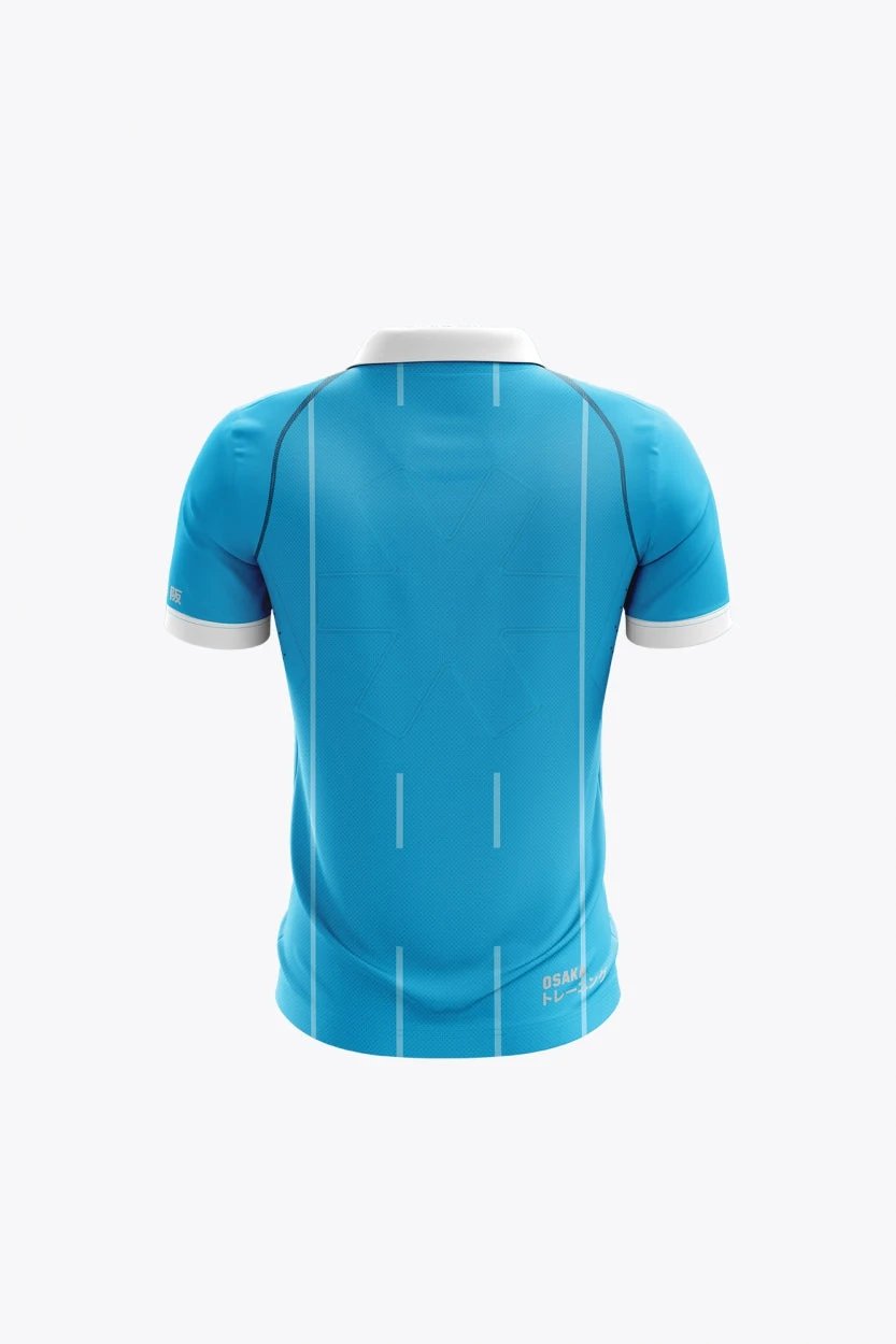 osaka-braxgata-kids-polo-jersey-retro-polo-hockey-bambino-blu-azzurro image 2