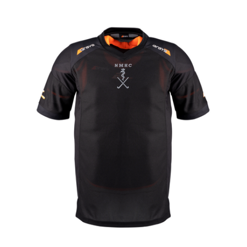 grays-elite-pro-maglia-portiere-hockey-manica-corta-nero-newcastle-medics-senior image 1