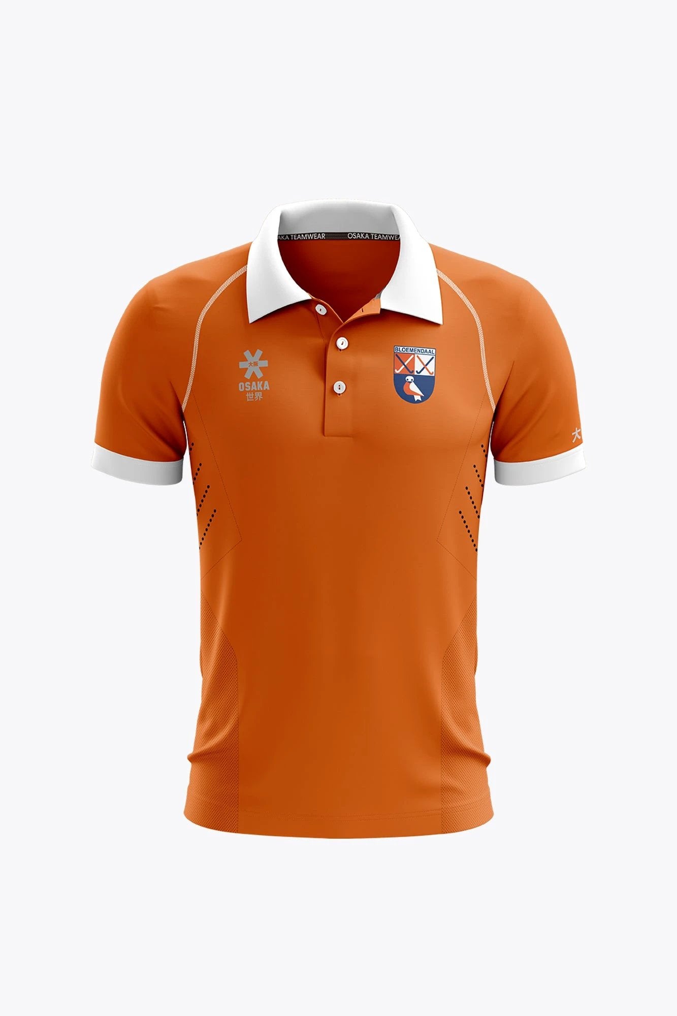 osaka-hc-bloemendaal-women-polo-jersey-retro-edition-orange image 1