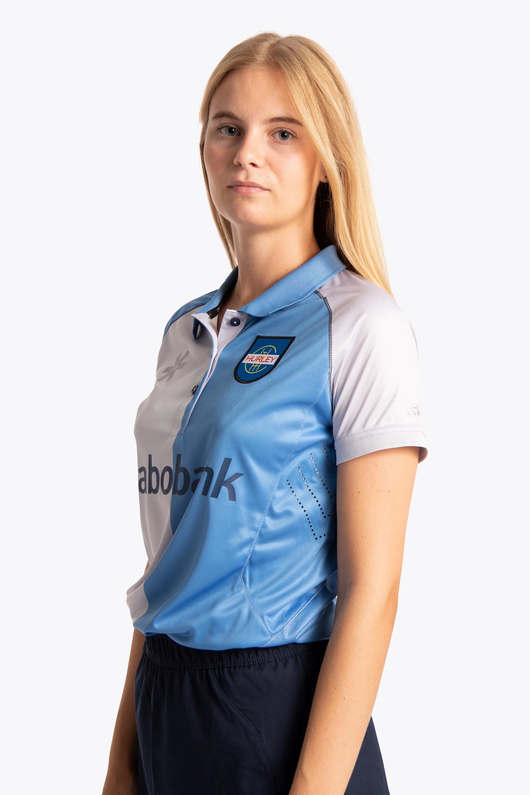 osaka-hurley-women-polo-jersey-sky-blue-grey image 7