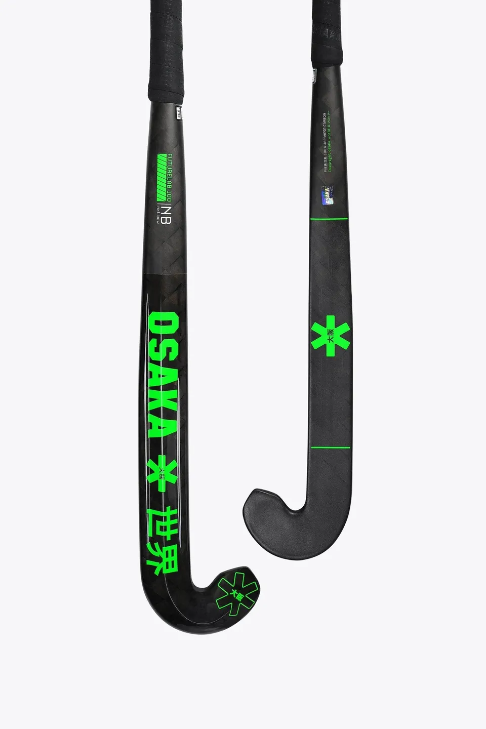 osaka-field-hockey-stick-pro-bow-100-futurelab-iconic-black image 1