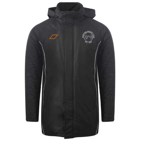 grays-wapping-hc-stadium-jacket-senior-nero-argento image 1