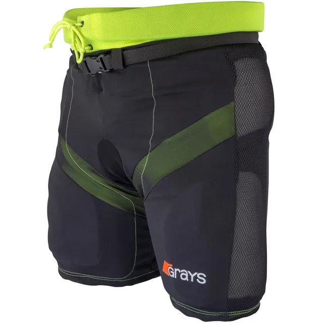 grays-nitro-padded-short-junior-nero-giallo-fluo image 1