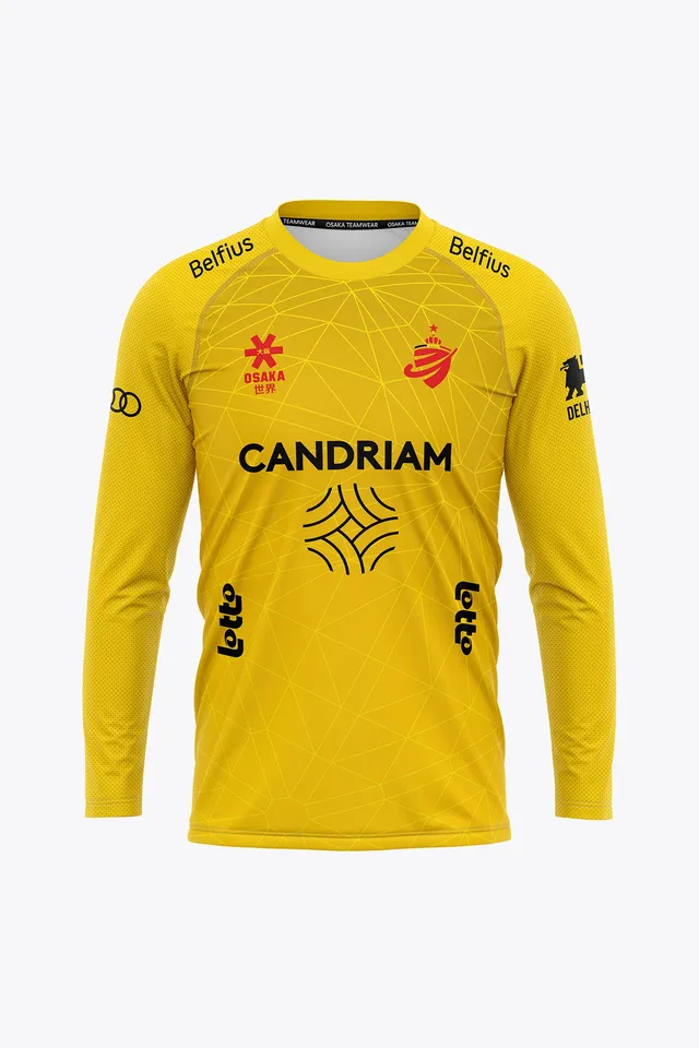 osaka-official-belgium-goal-keeper-tee-maniche-lunghe-2026-edition-uomo-giallo image 1