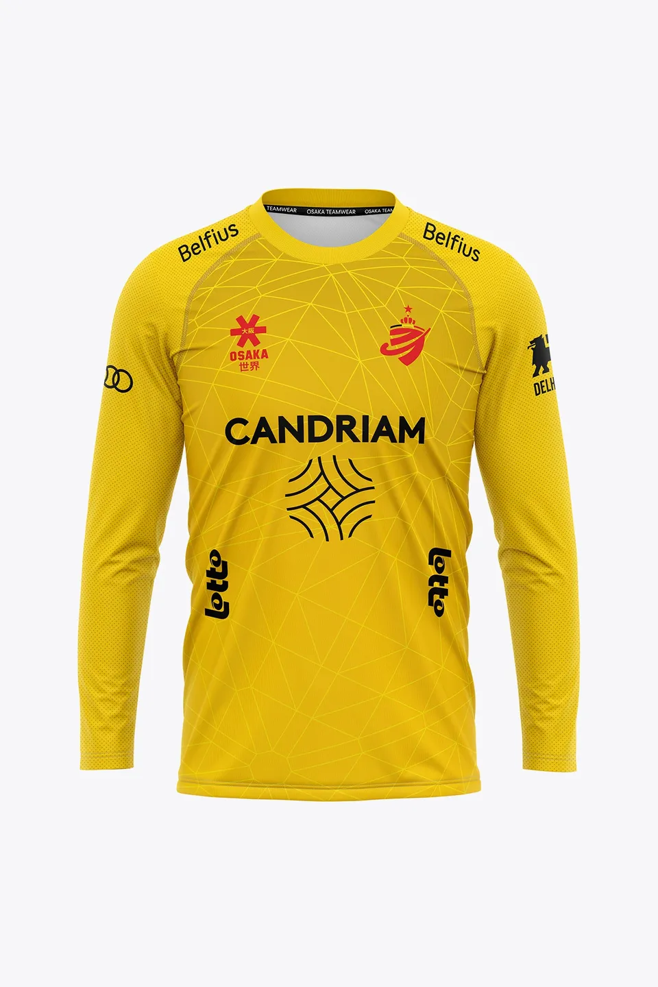 osaka-official-belgium-goal-keeper-tee-maniche-lunghe-2026-edition-uomo-giallo image 1