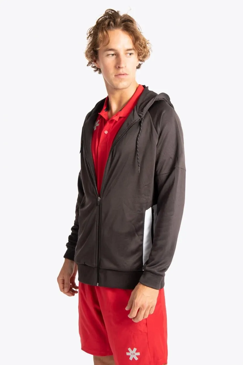 osaka-men-training-zip-hoodie-felpa-con-zip-uomo-black image 1