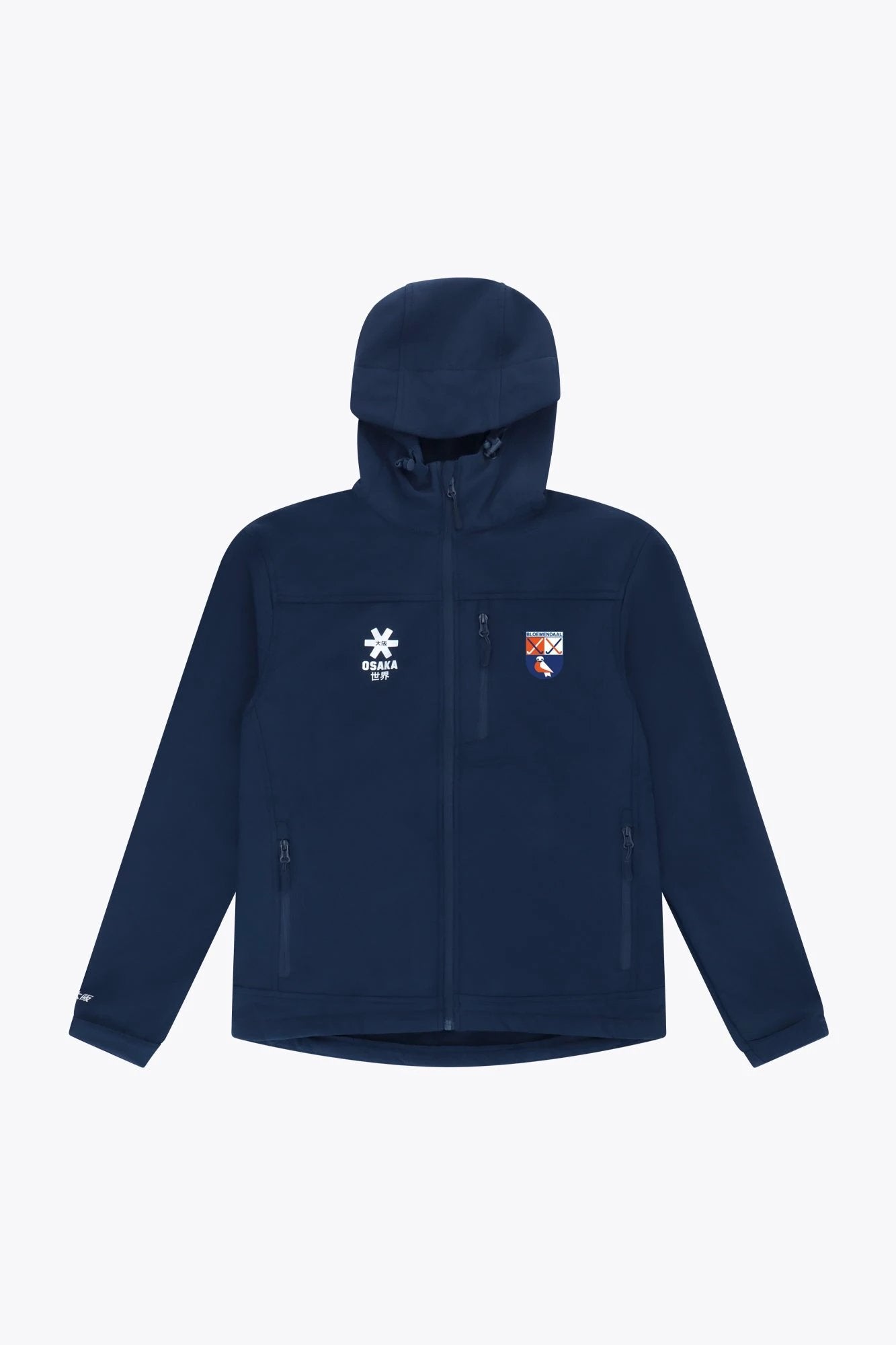 hc-bloemendaal-unisex-softshell-jacket-giacca-hooded-navy image 1