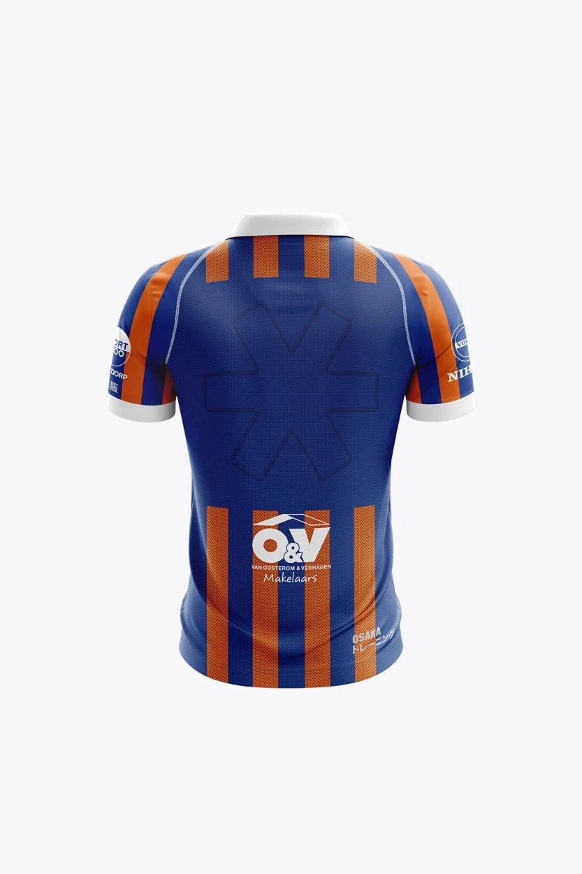 osaka-hc-ypenburg-kids-polo-jersey-blu-arancio image 2