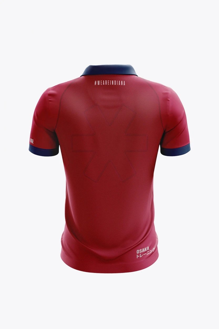 osaka-indiana-polo-jersey-donna-retro-edition-rosso image 2