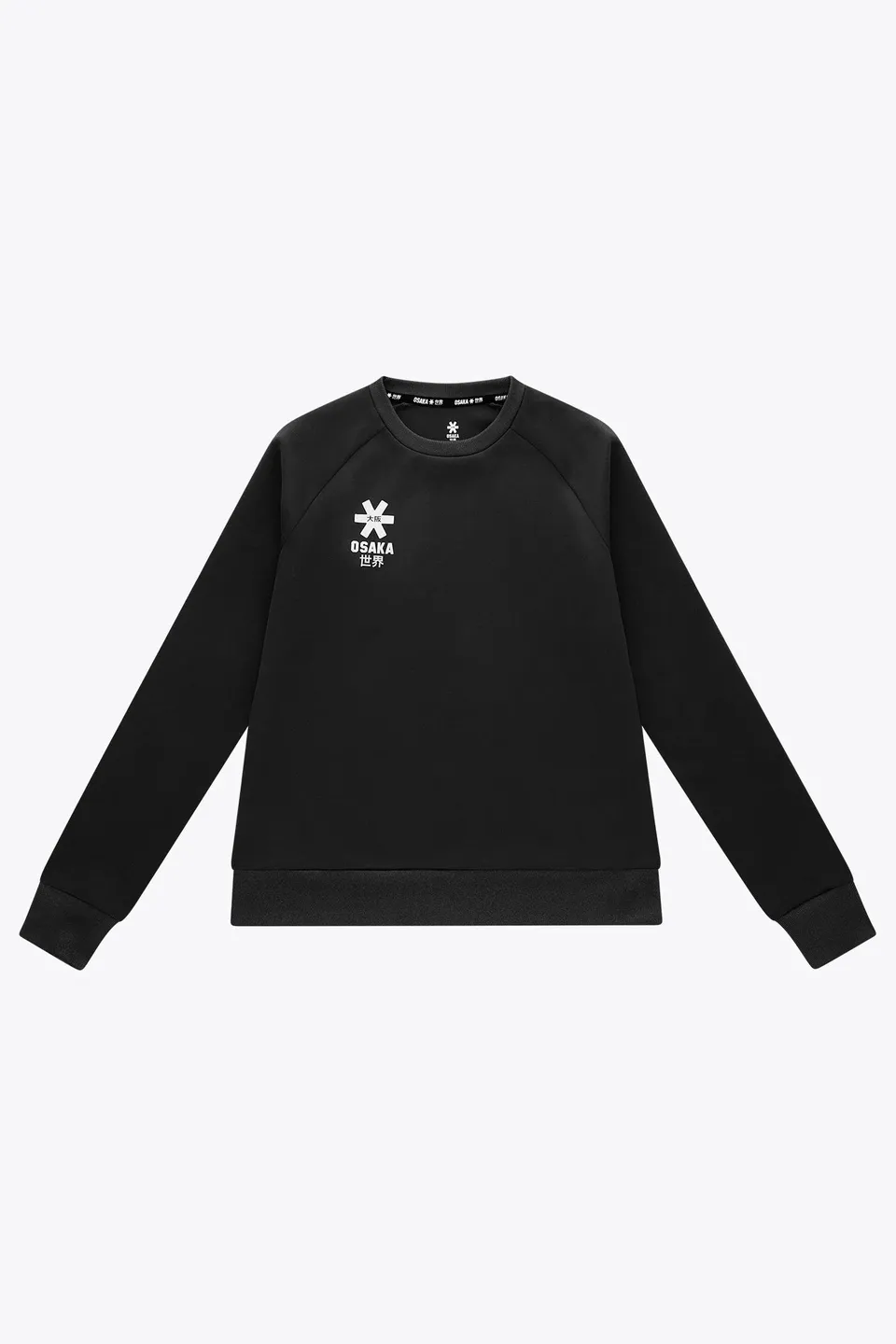 osaka-women-training-sweater-pro-felpa-tecnica-donna-nera image 1