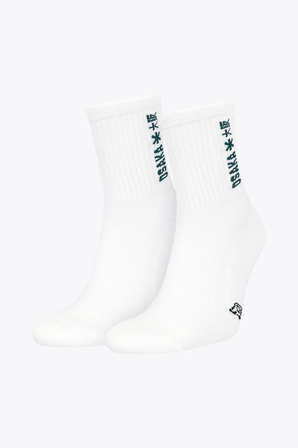 osaka-duo-pack-sports-socks-verde-scuro-calzini-sportivi-2-paia image 1