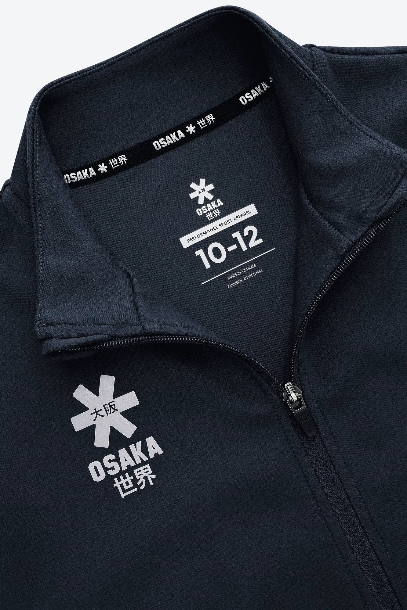osaka-kids-track-top-pro-felpa-full-zip-bambino-navy image 3