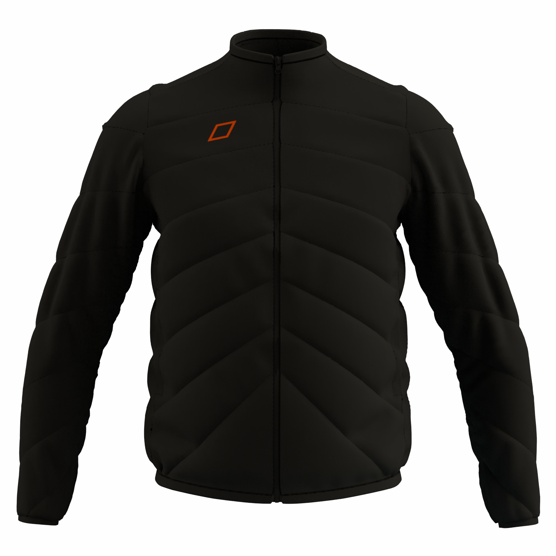 grays-performance-full-zip-jacket-giacca-imbottita-hockey-prato-nero-navy image 1