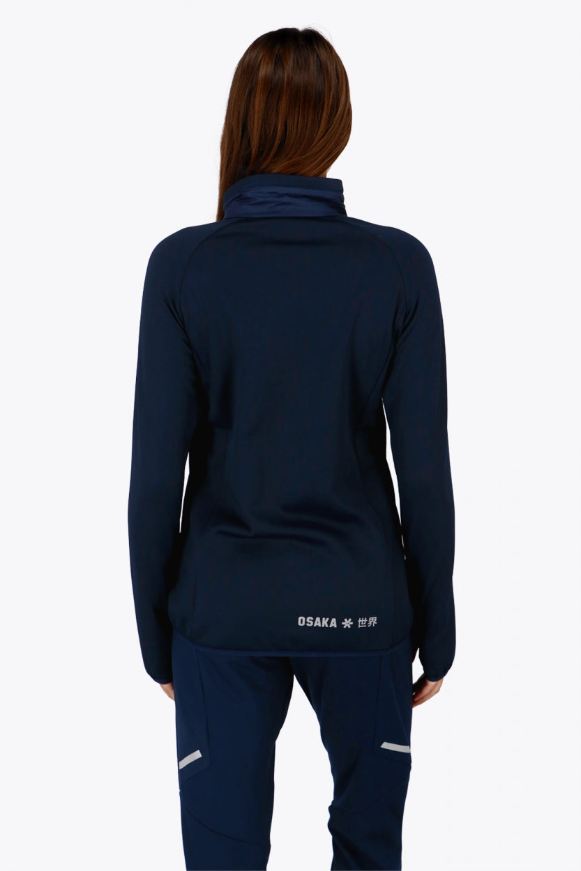 osaka-women-hybrid-jacket-giacca-ibrida-donna-navy image 5