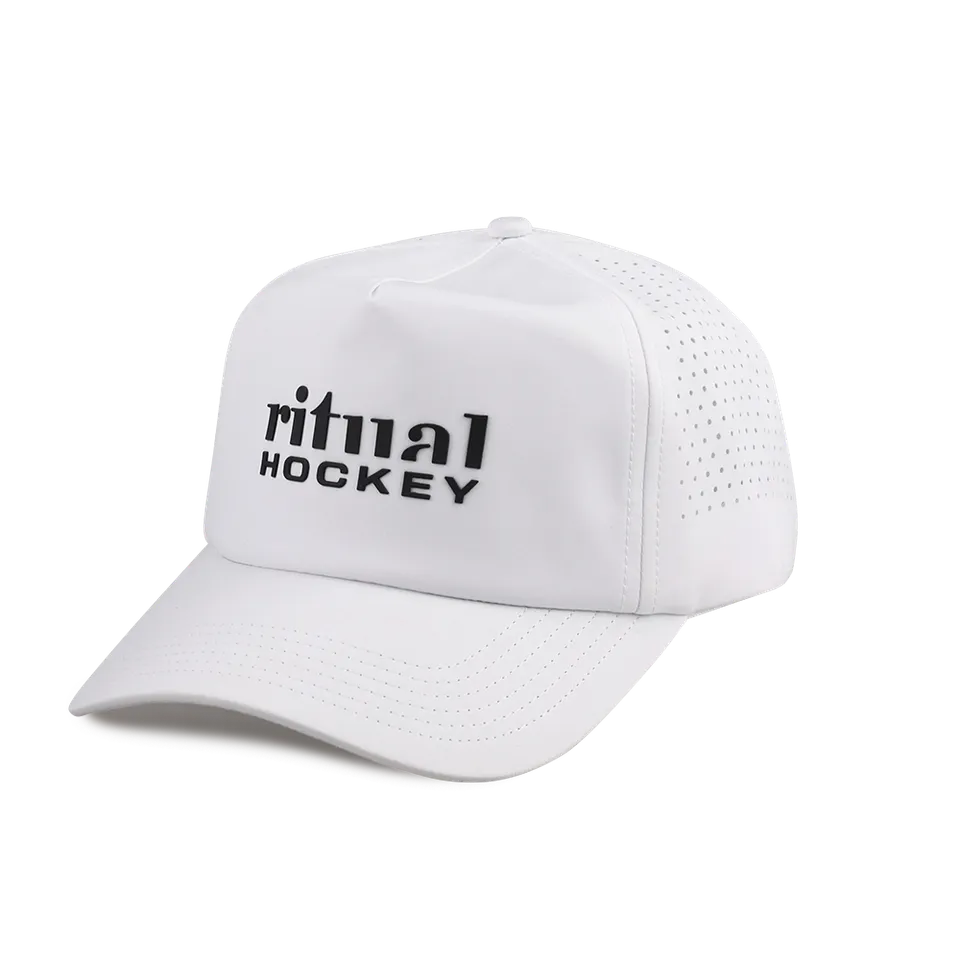 ritual-hockey-active-tech-cap-white-cappellino-sportivo-unisex image 1