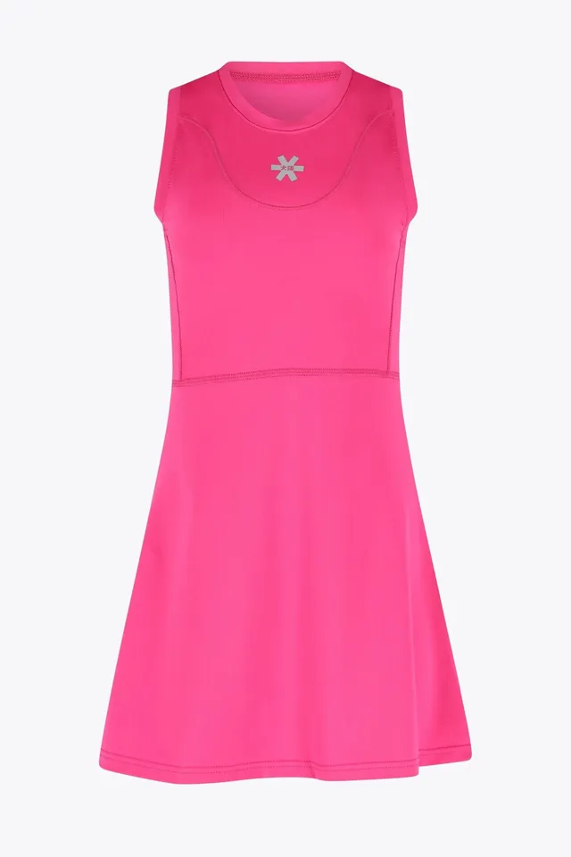 osaka-women-floucy-dress-electric-fuchsia image 1