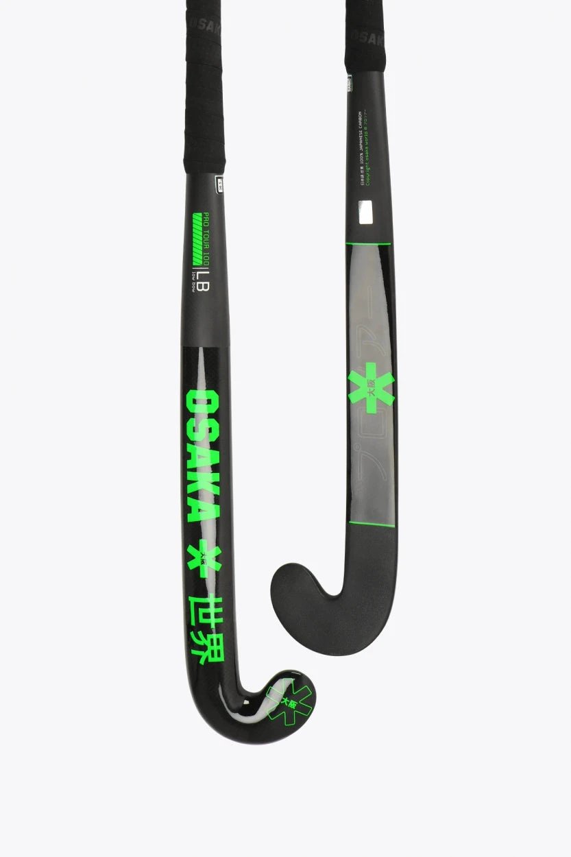 osaka-pro-tour-100-low-bow-mazza-hockey-prato-iconic-black image 1