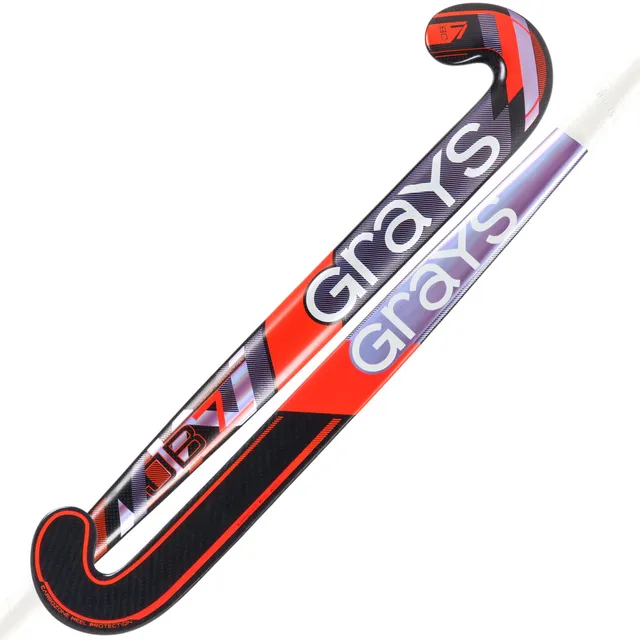 grays-jb-7-composite-mazza-hockey-prato-jumbow-maxi-viola-arancione image 1