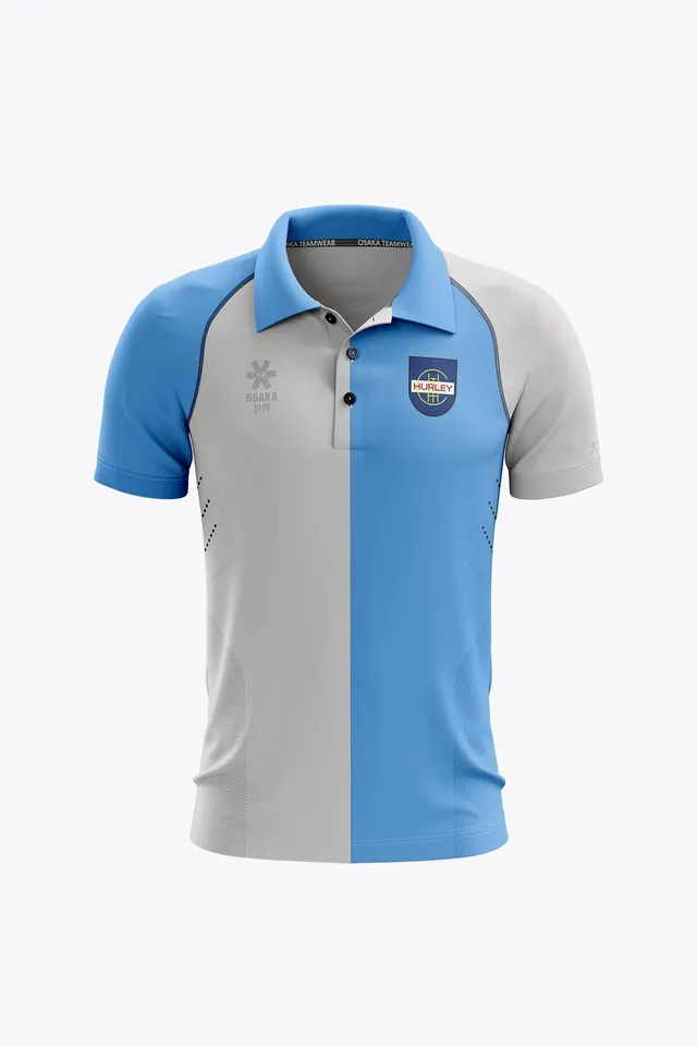 osaka-hurley-polo-uomo-sky-blue-grey image 1