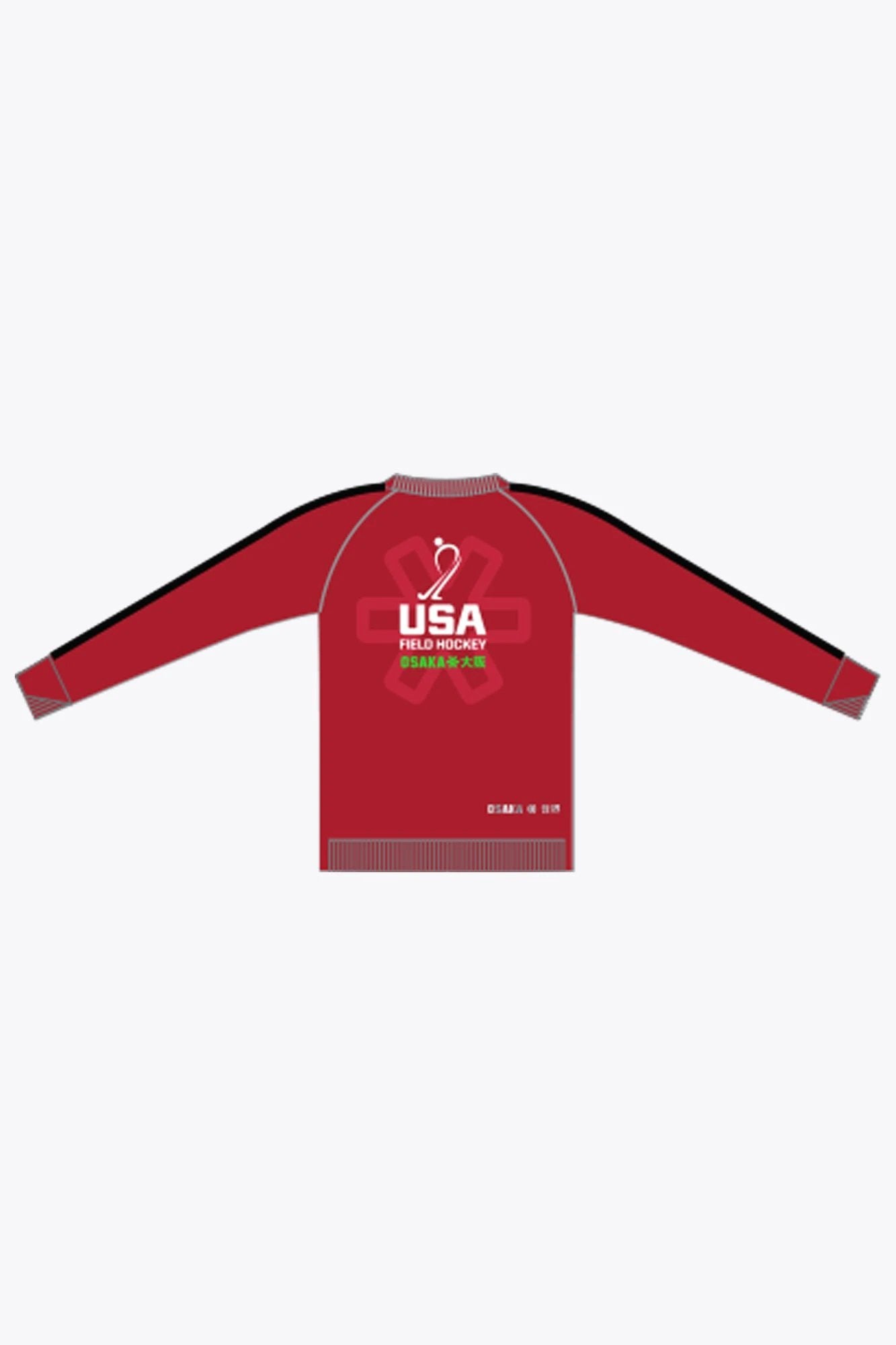osaka-x-nexus-training-sweater-donna-rosso image 2