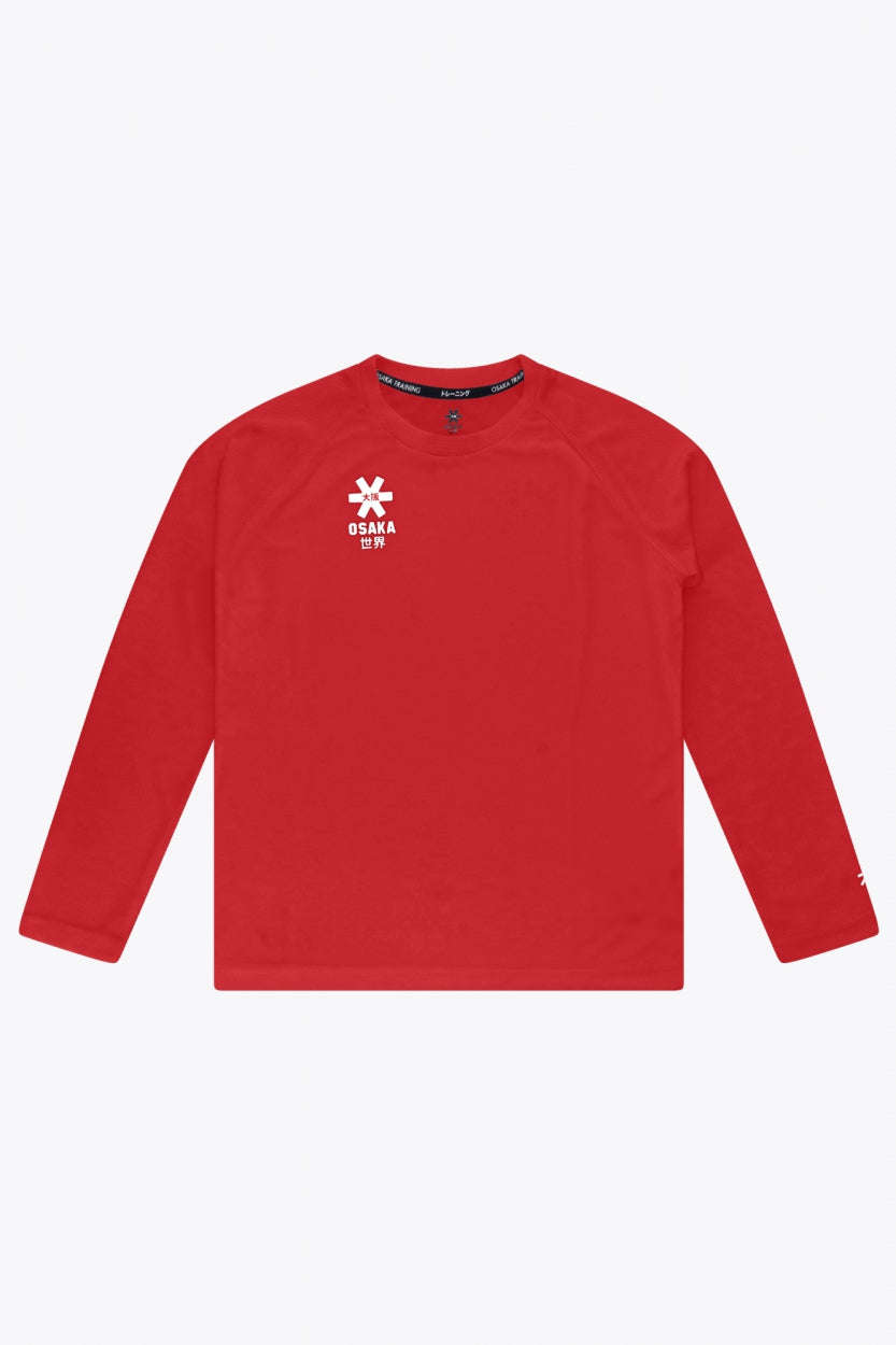 osaka-training-maglia-manica-lunga-bambino-rosso image 1