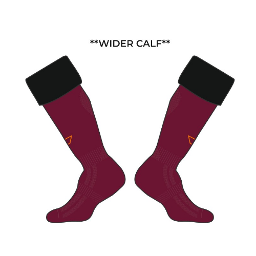 grays-oxford-hawks-hc-g650-calzettoni-senior-bordeaux-wide-calf image 1