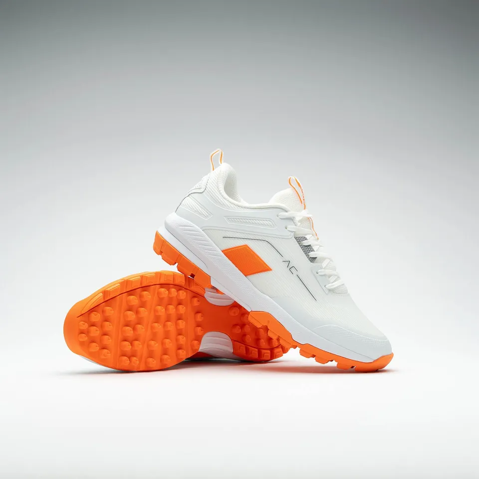 grays-aerocage-x10-scarpe-hockey-prato-junior-bianco-arancio image 1