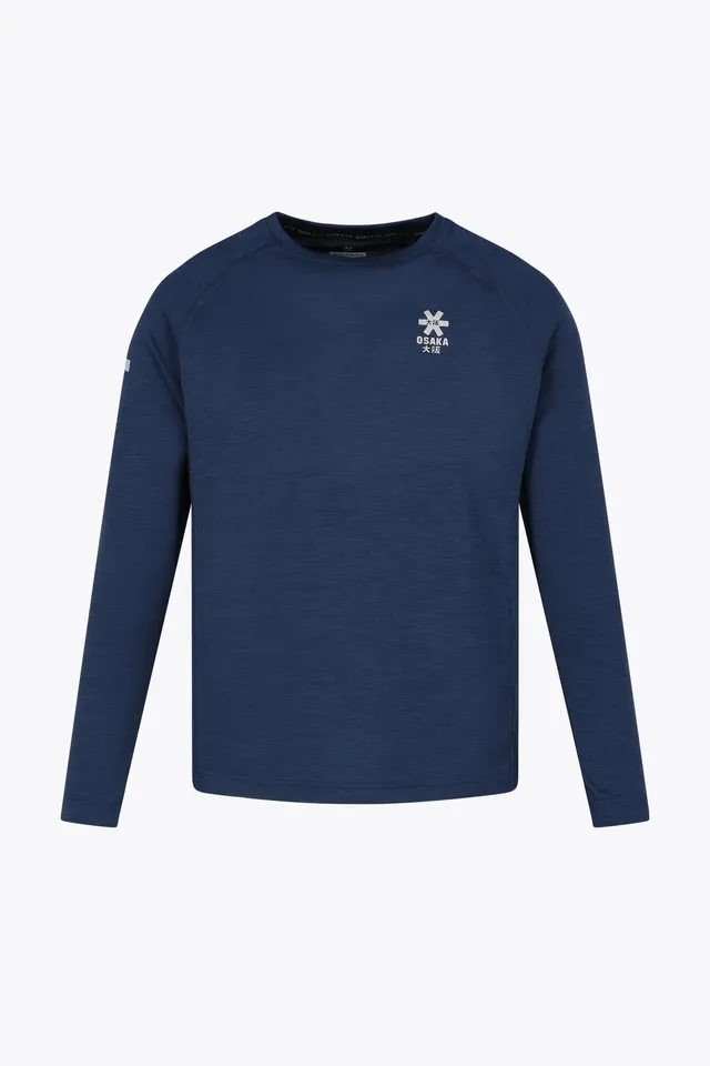 osaka-elite-maglia-training-manica-lunga-uomo-navy image 1