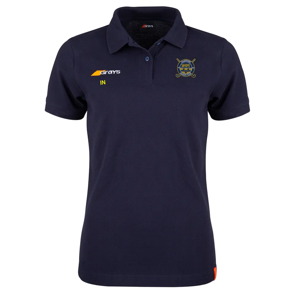 grays-maidstone-hc-tangent-polo-donna-blu-navy-cotone-bio image 1