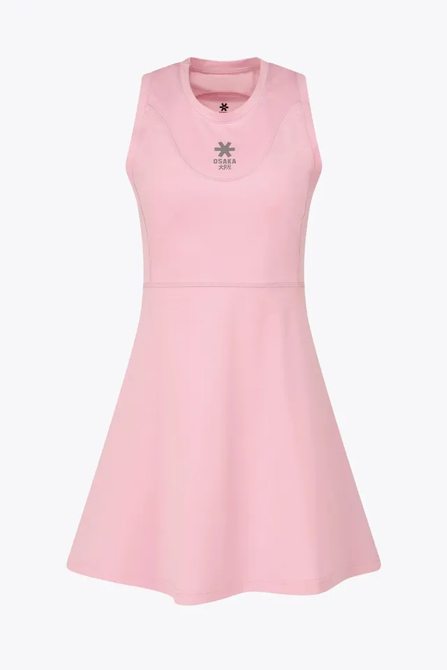 osaka-donna-abito-floucy-dress-rosa-fondant-pink image 1