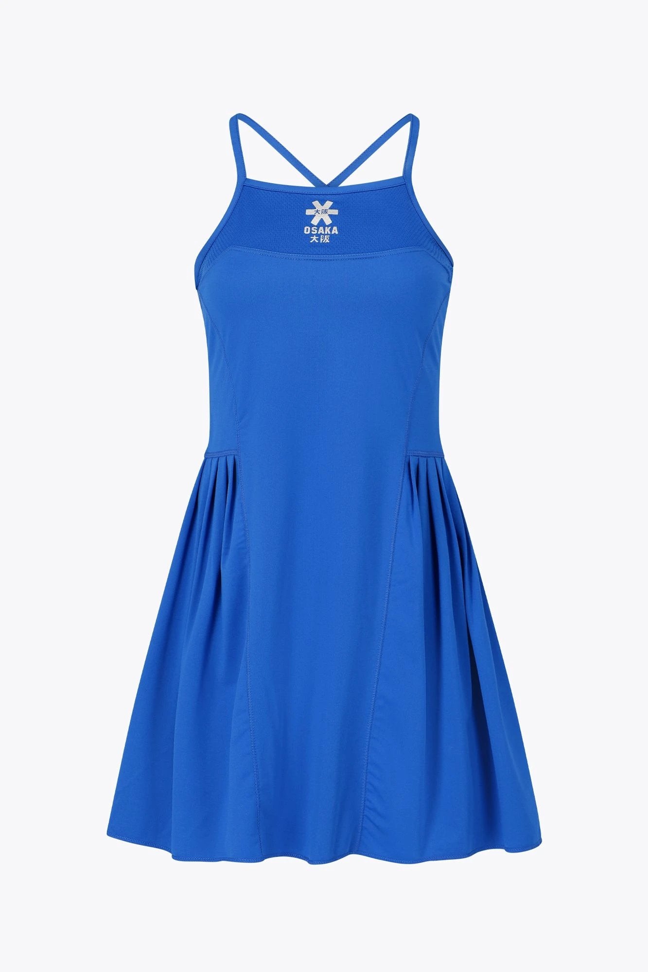 osaka-women-pleated-tech-dress-abito-sportivo-plissettato-princess-blue image 1