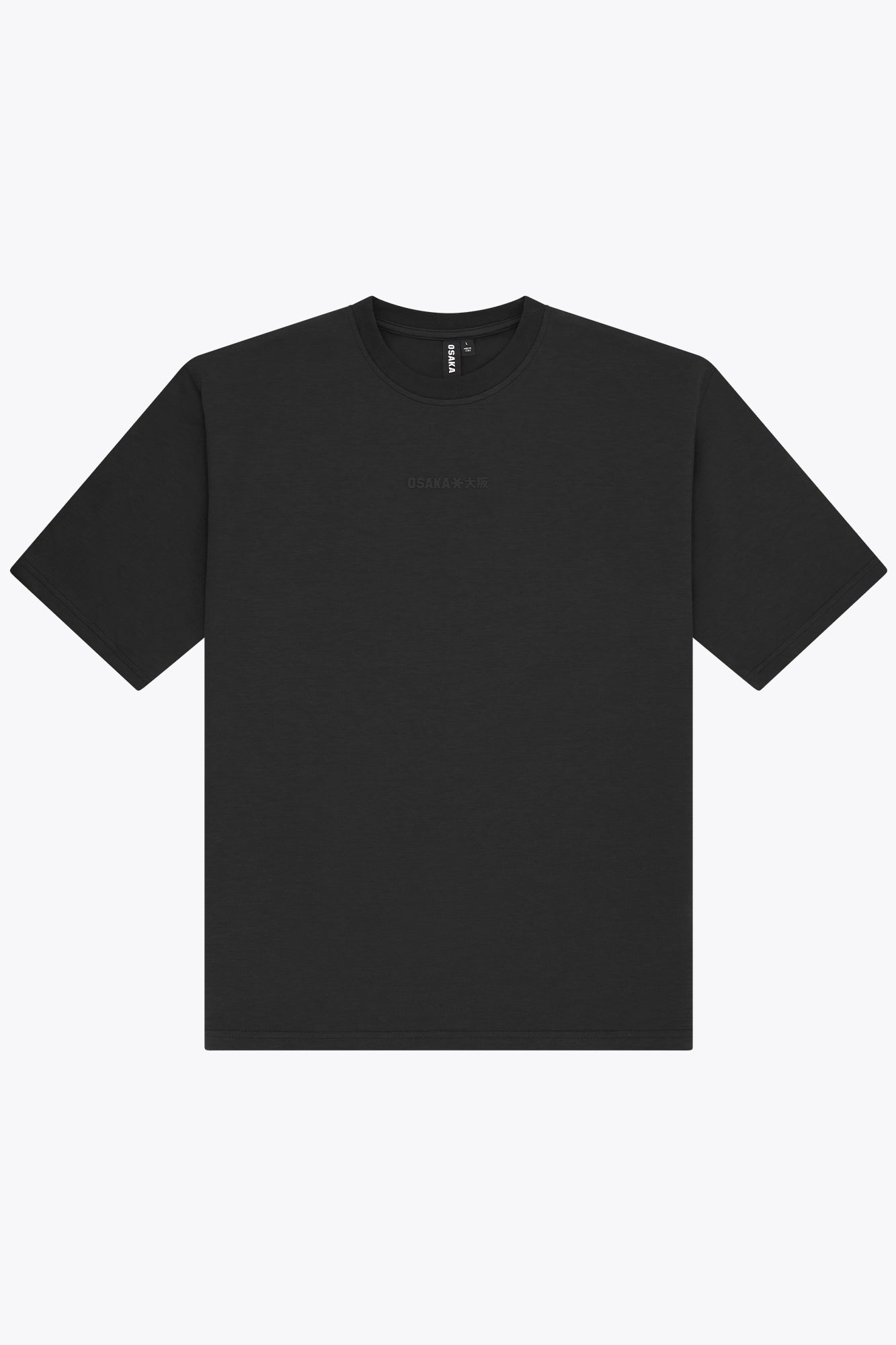 osaka-unisex-boxy-tee-intraloom-t-shirt-oversize-black image 1