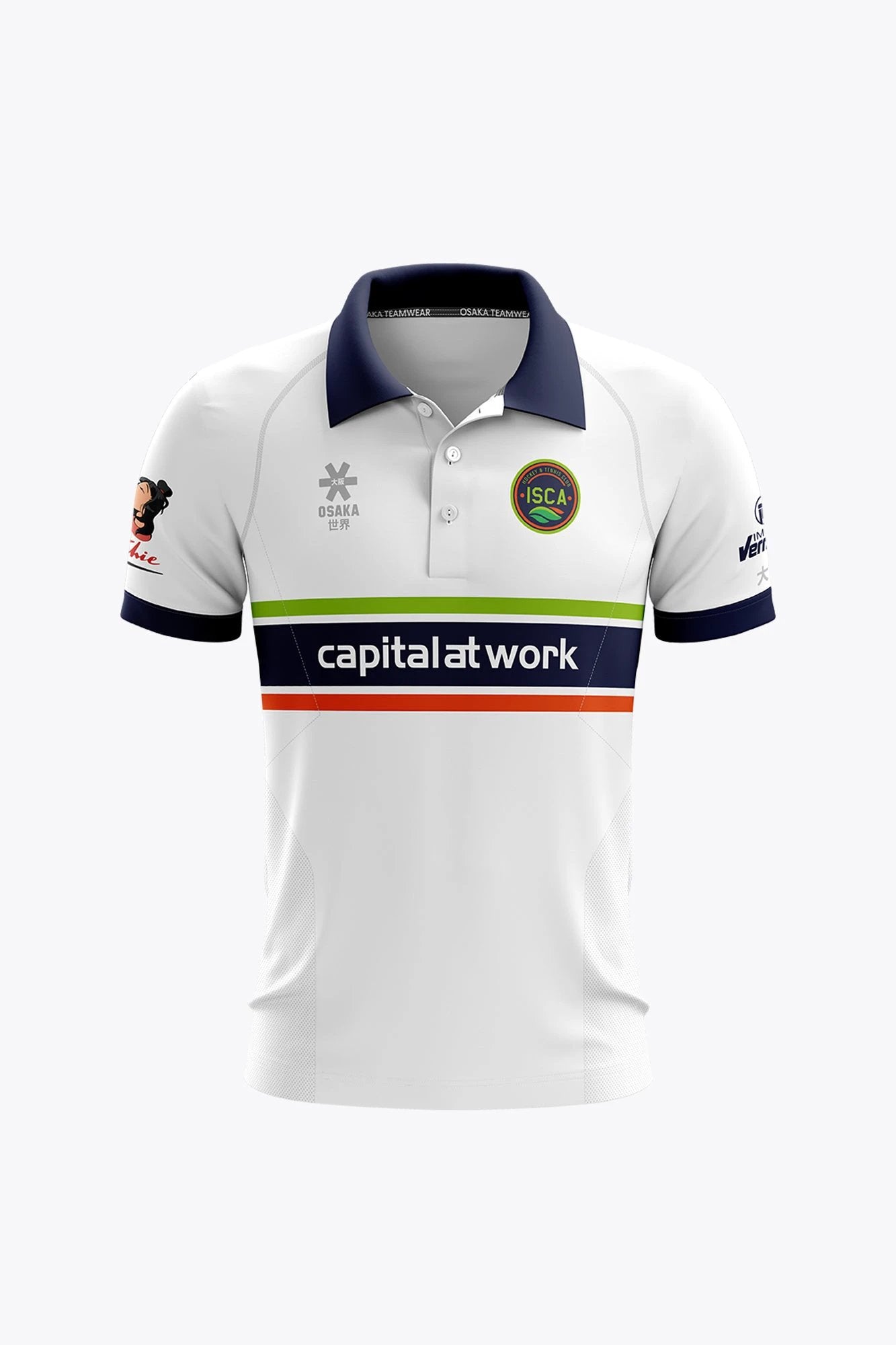 osaka-isca-women-jersey-polo-white image 1