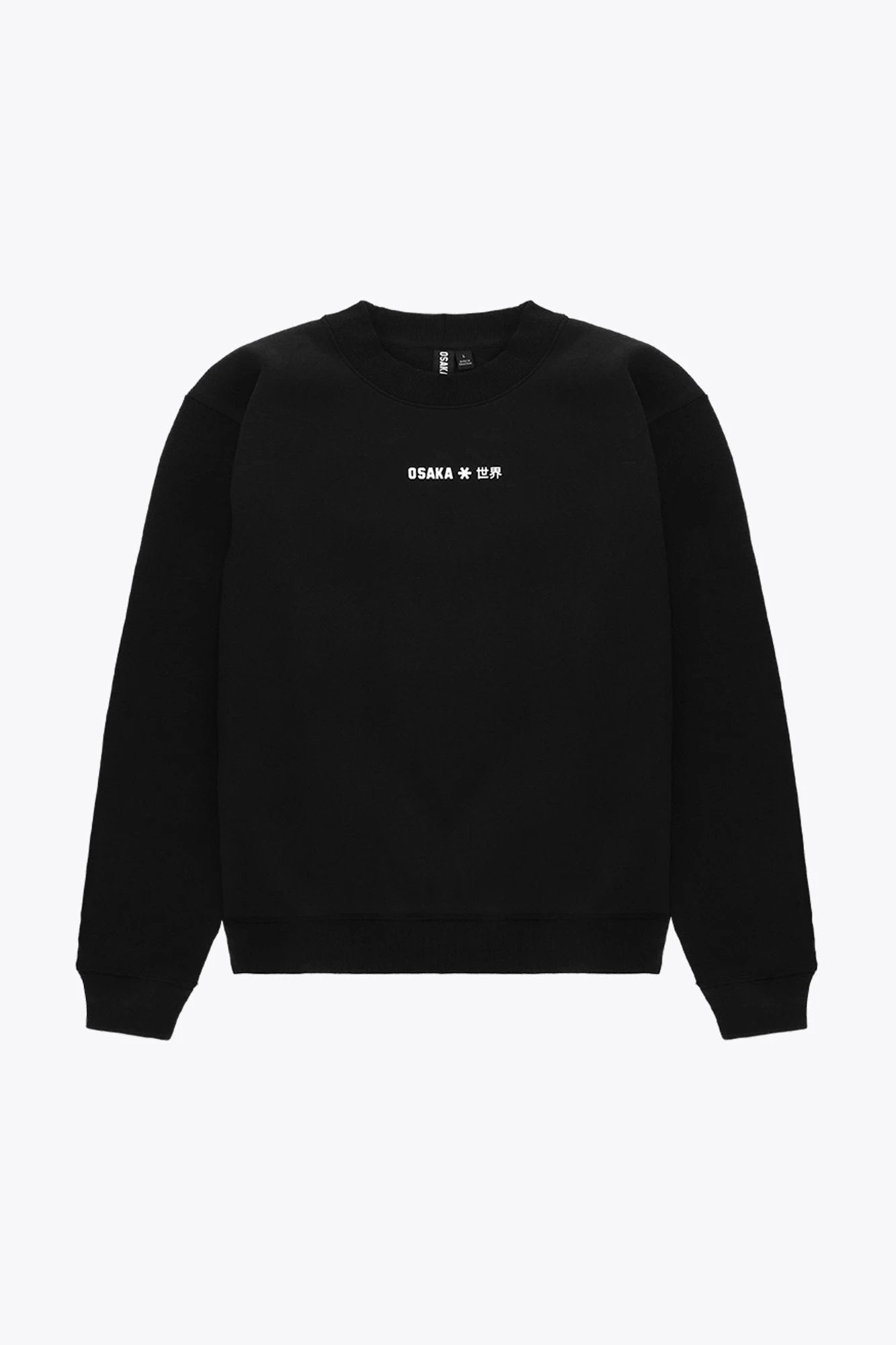 osaka-unisex-sweater-signature-black image 1