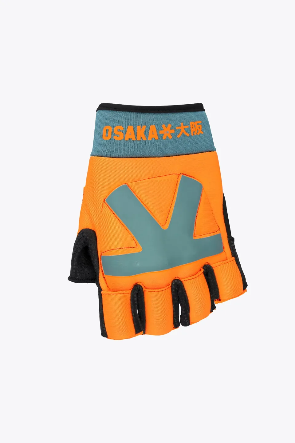 osaka-armadillo-guanto-hockey-prato-orange-blue-topaz image 1