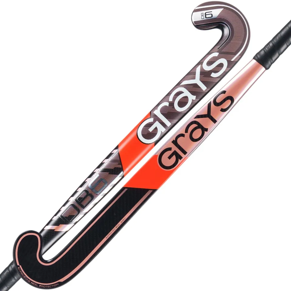 grays-db-6-mazza-hockey-composito-dynabow-nero-rosa-metallizzato image 1