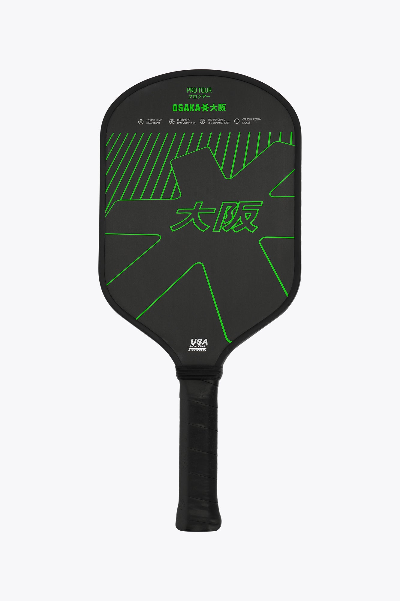 osaka-pickleball-paddle-pro-tour-iconic-black image 1