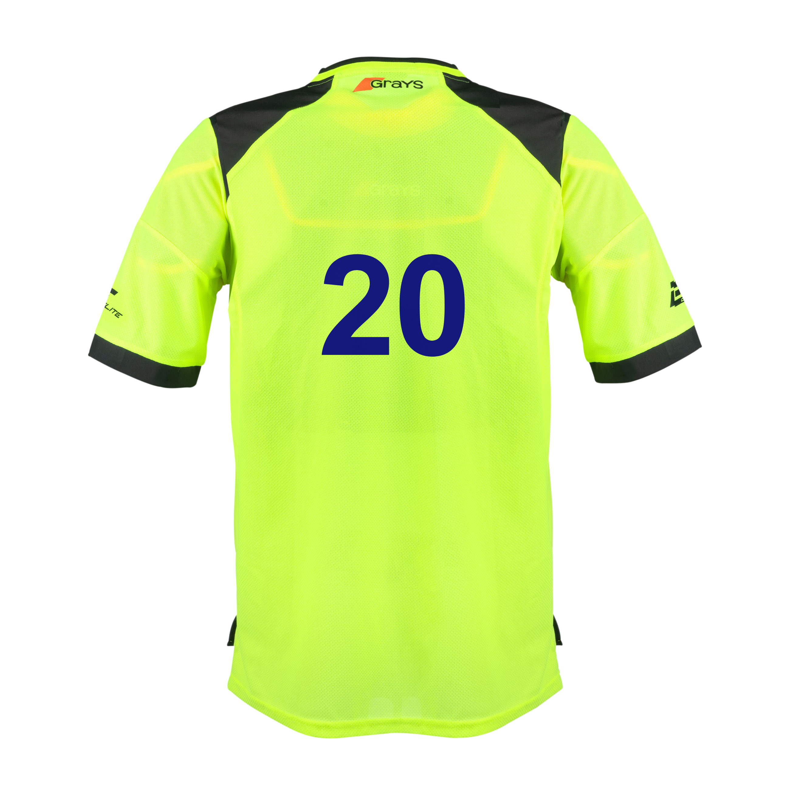 grays-elite-pro-smock-portiere-hockey-edinburgh-hc-senior-giallo-fluo image 2
