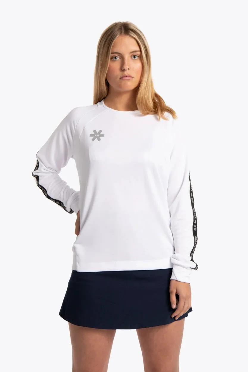 osaka-women-training-sweater-felpa-allenamento-donna-white image 1