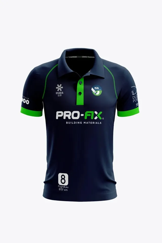hoegaarden-women-polo-jersey-retro-edition-maglia-navy image 1