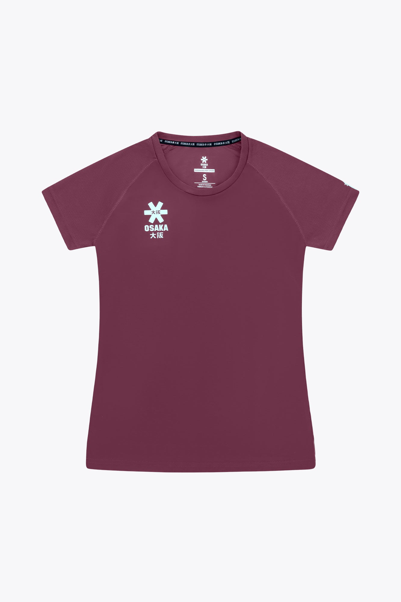 osaka-women-training-tee-t-shirt-allenamento-donna-bordeaux image 1