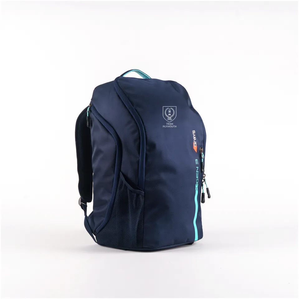 grays-xi-gen3-zaino-hockey-senior-blu-navy-nero-plymouth-uni-hc image 1