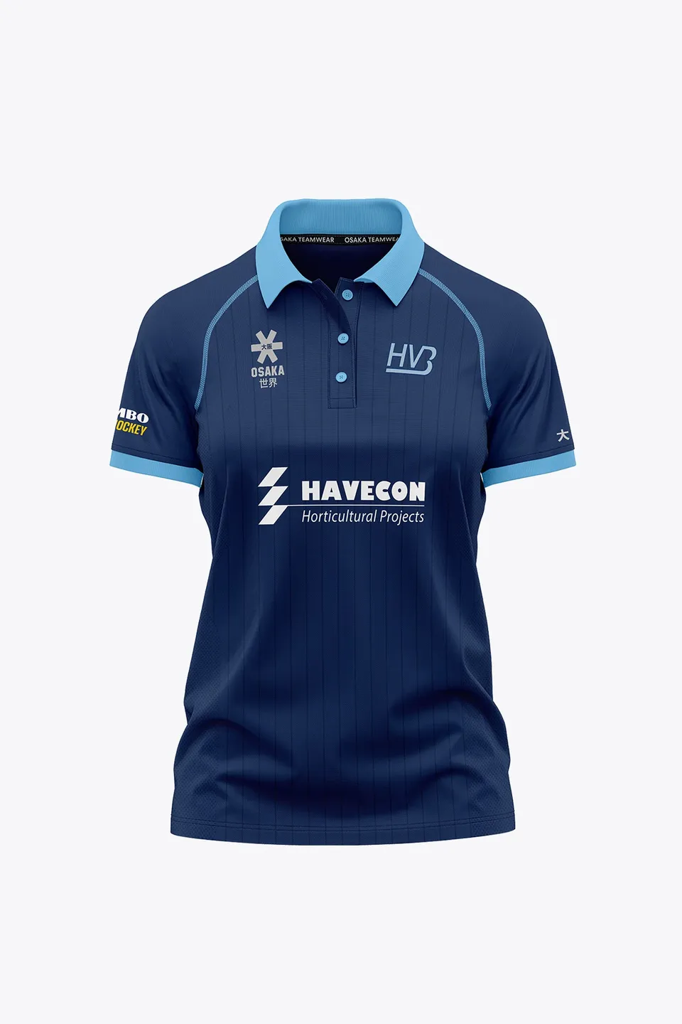 hv-bleiswijk-women-polo-jersey-polo-hockey-donna-navy image 1