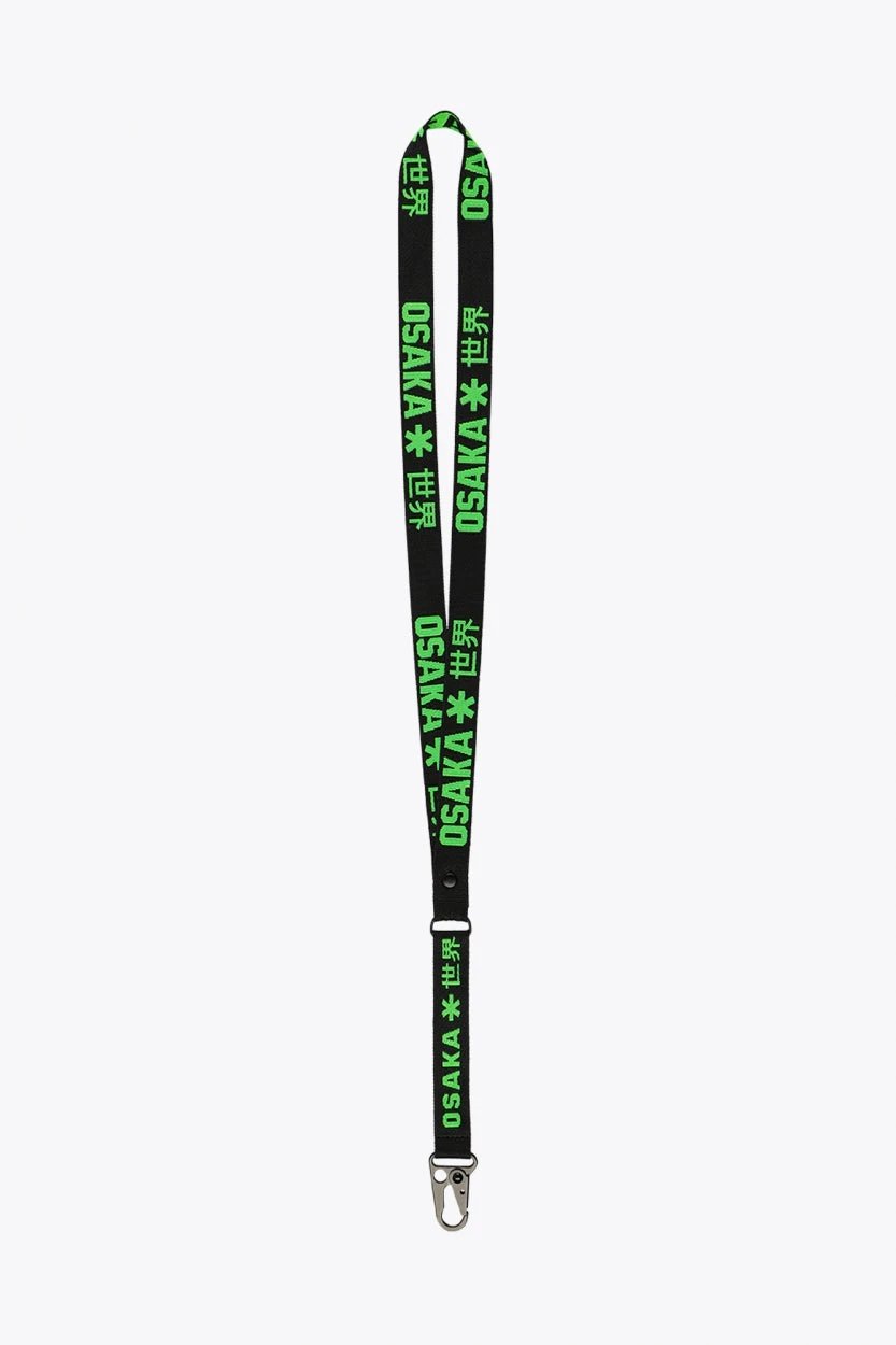 osaka-lanyard-porta-badge-black-green image 1